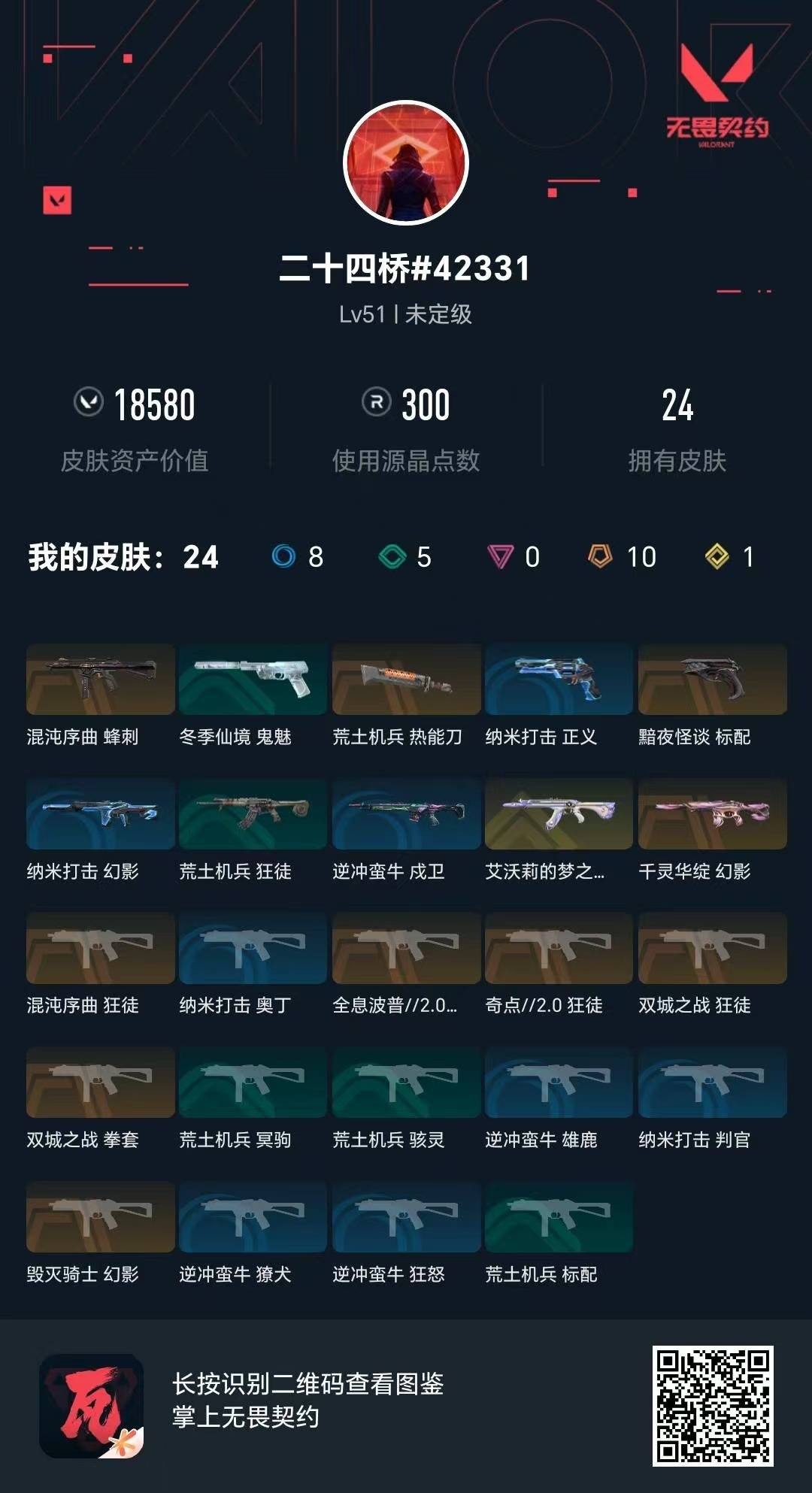 WWQQM414894无畏契约账号详情图8