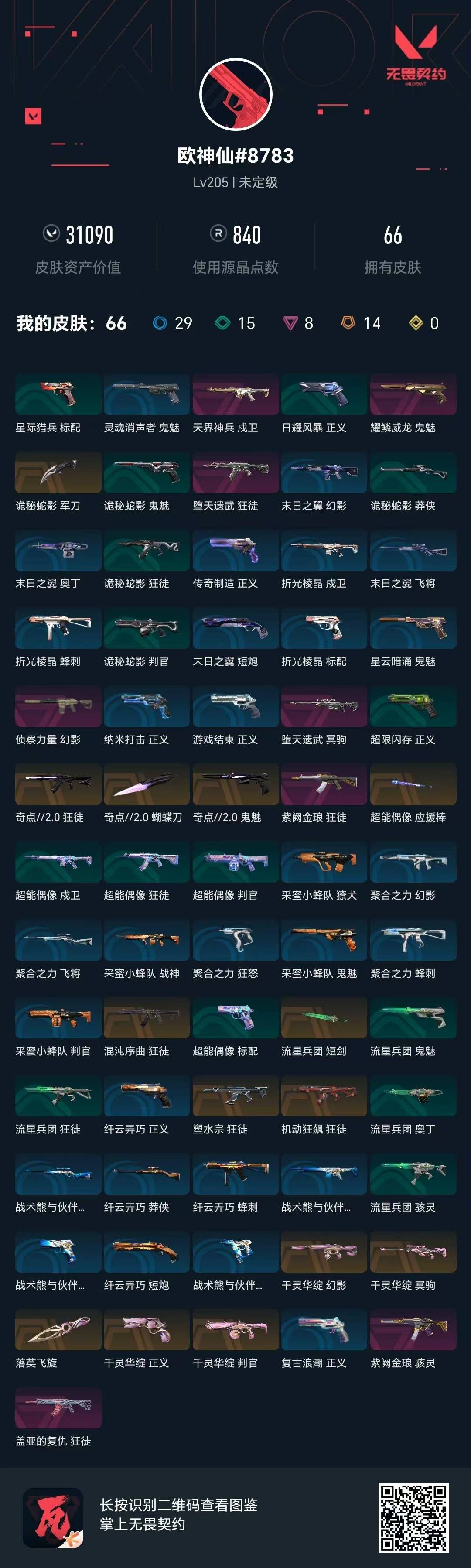 WWQQM414308无畏契约账号详情图5