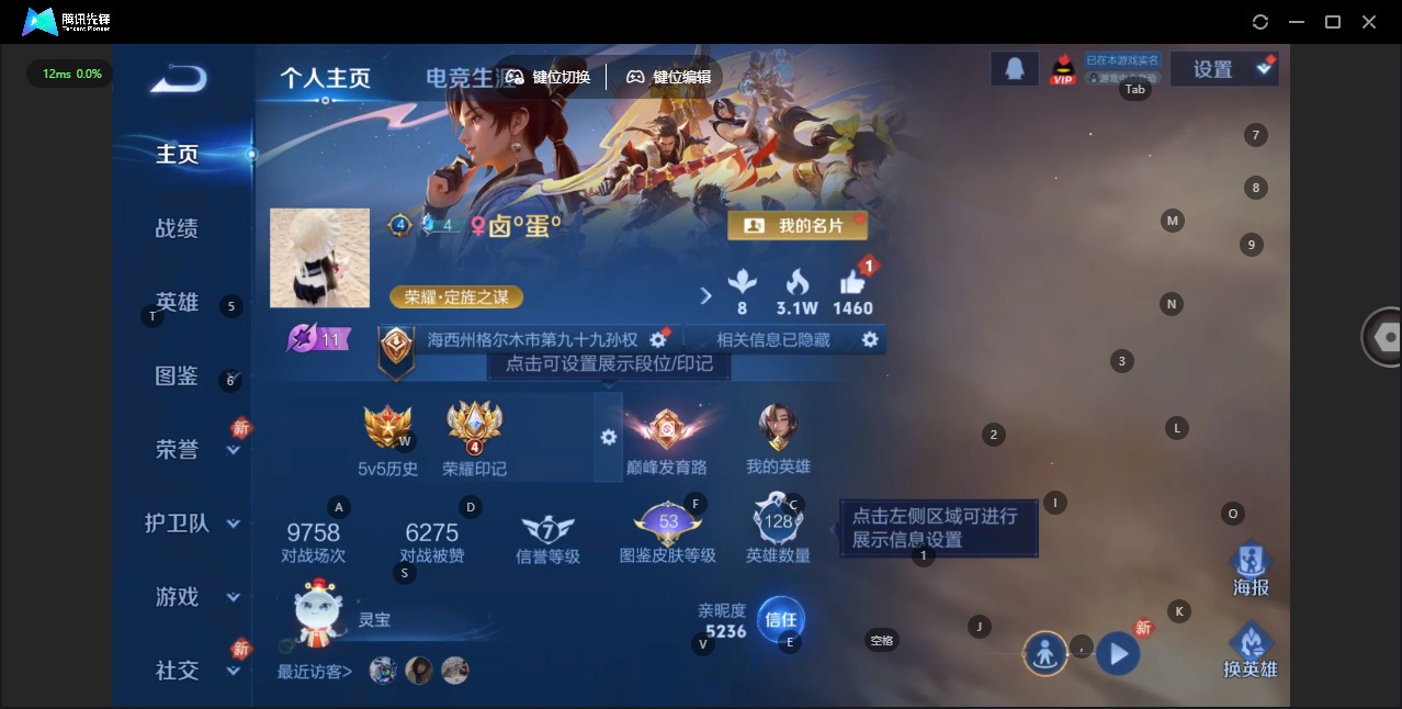 WZCMW4155636王者荣耀账号详情图4