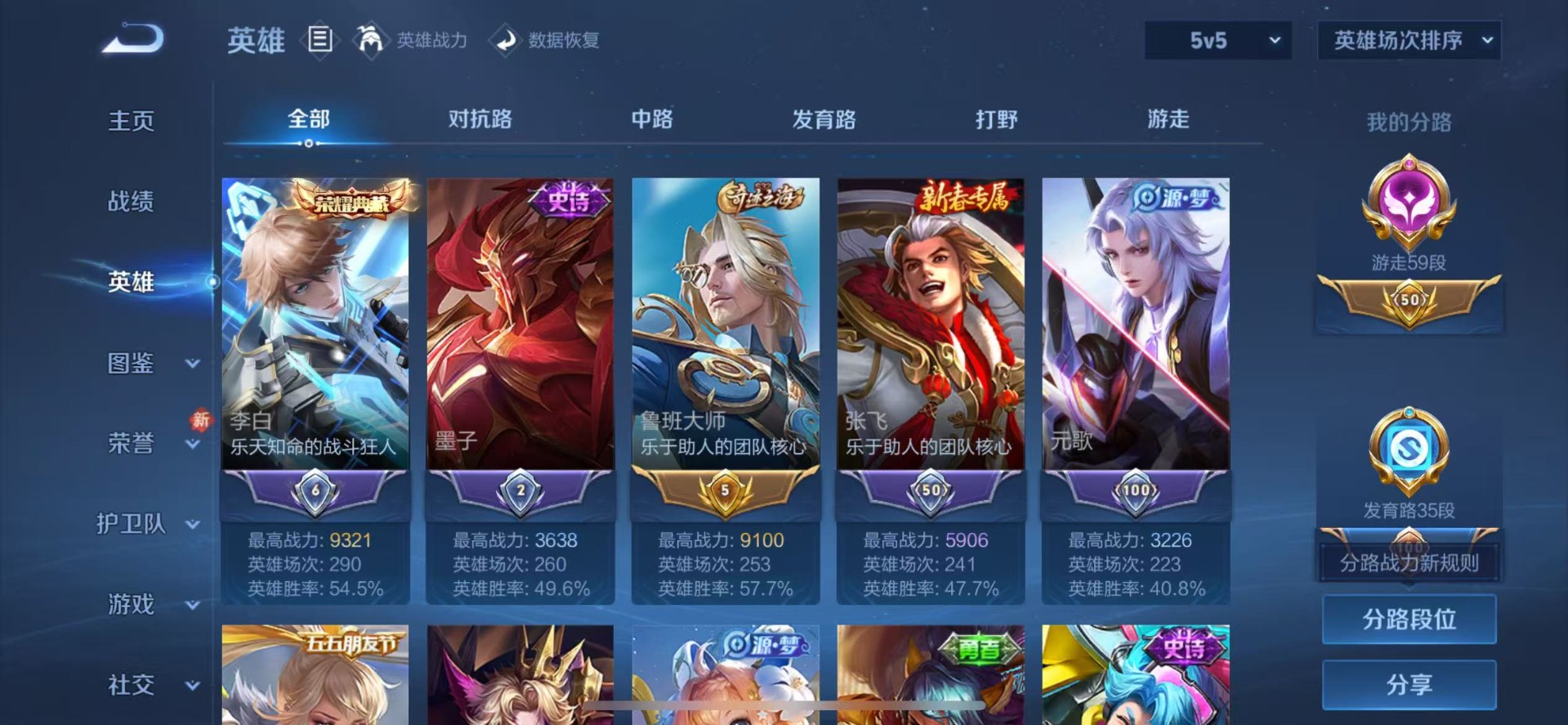 WZQM4170924王者荣耀账号详情图6