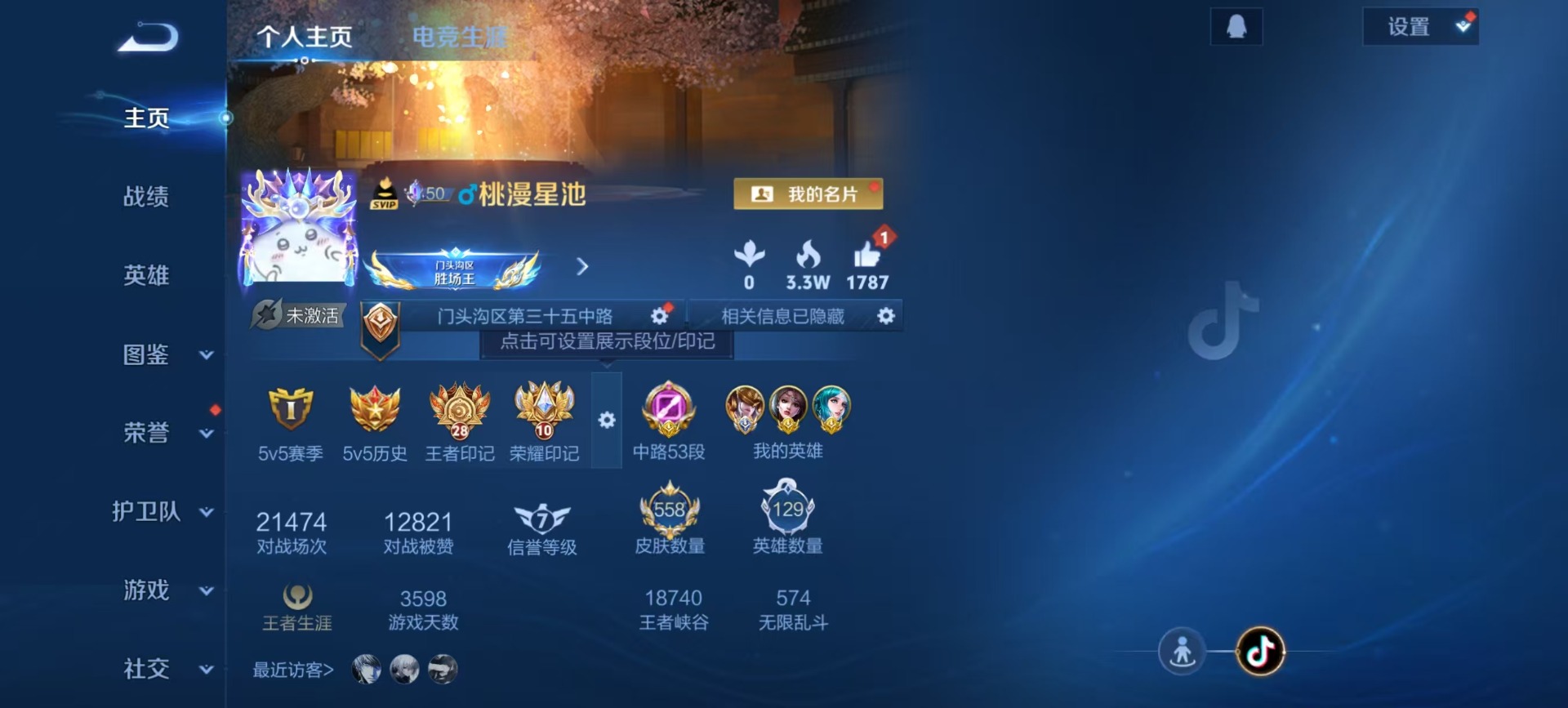 WZQM4143791王者荣耀账号详情图20