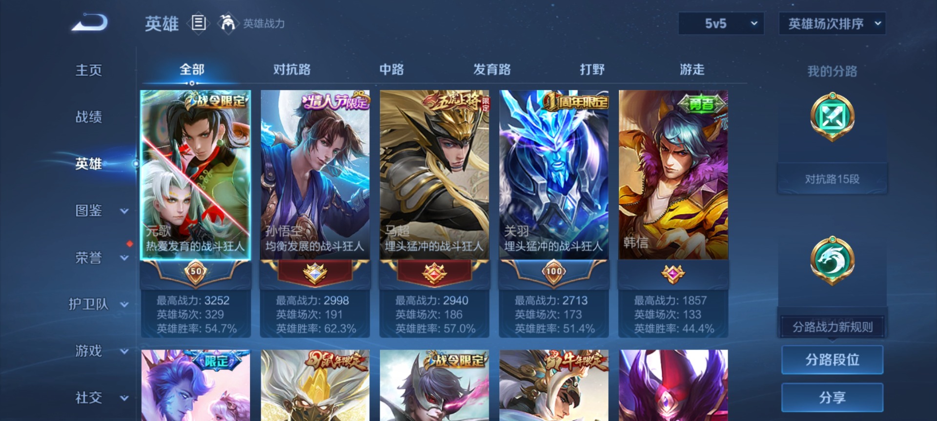 WZCMW4153251王者荣耀账号详情图3