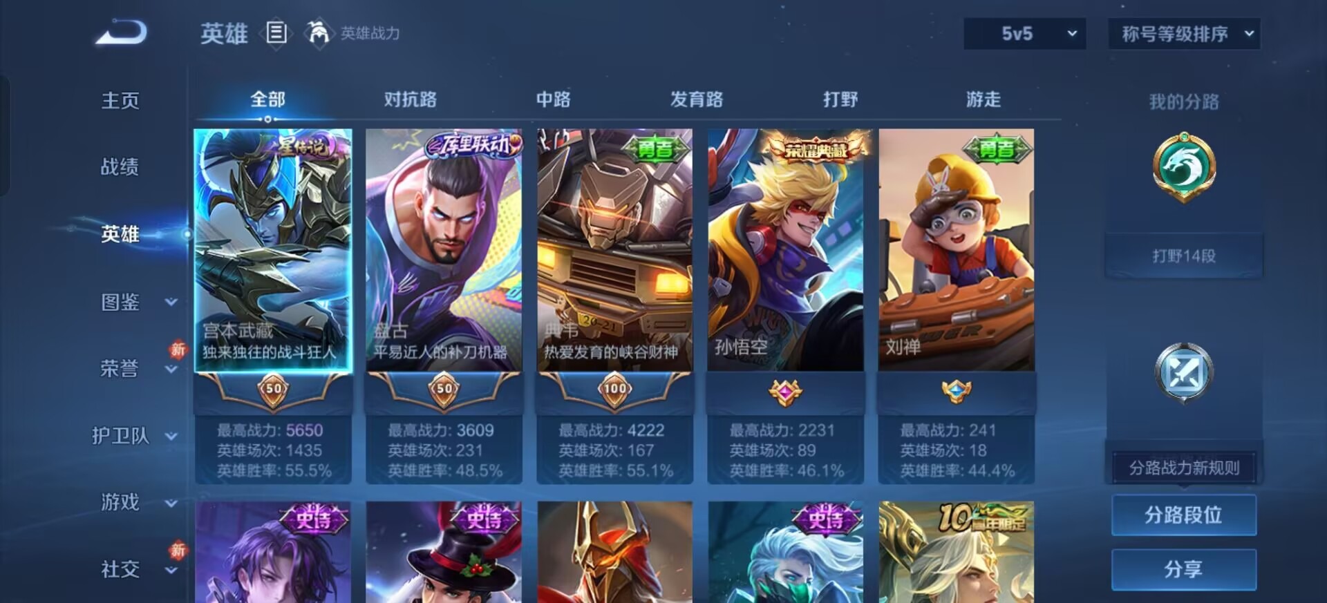 WZCMW4162786王者荣耀账号详情图13