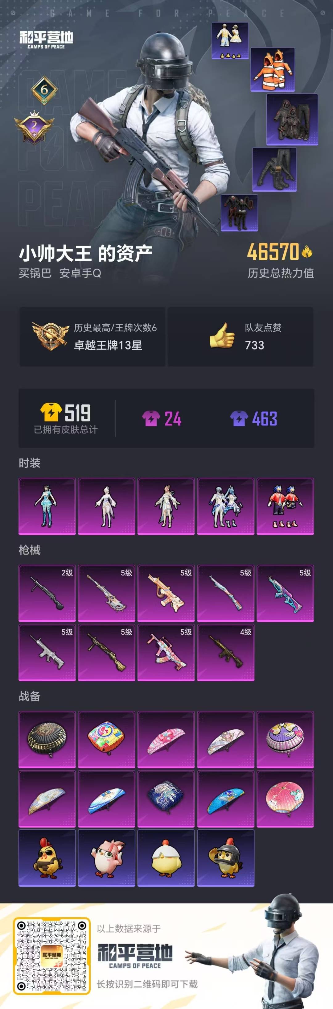 HPCMW478857和平精英账号详情图17