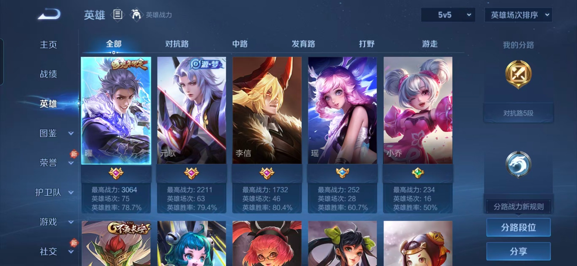 WZCMW4145234王者荣耀账号详情图9