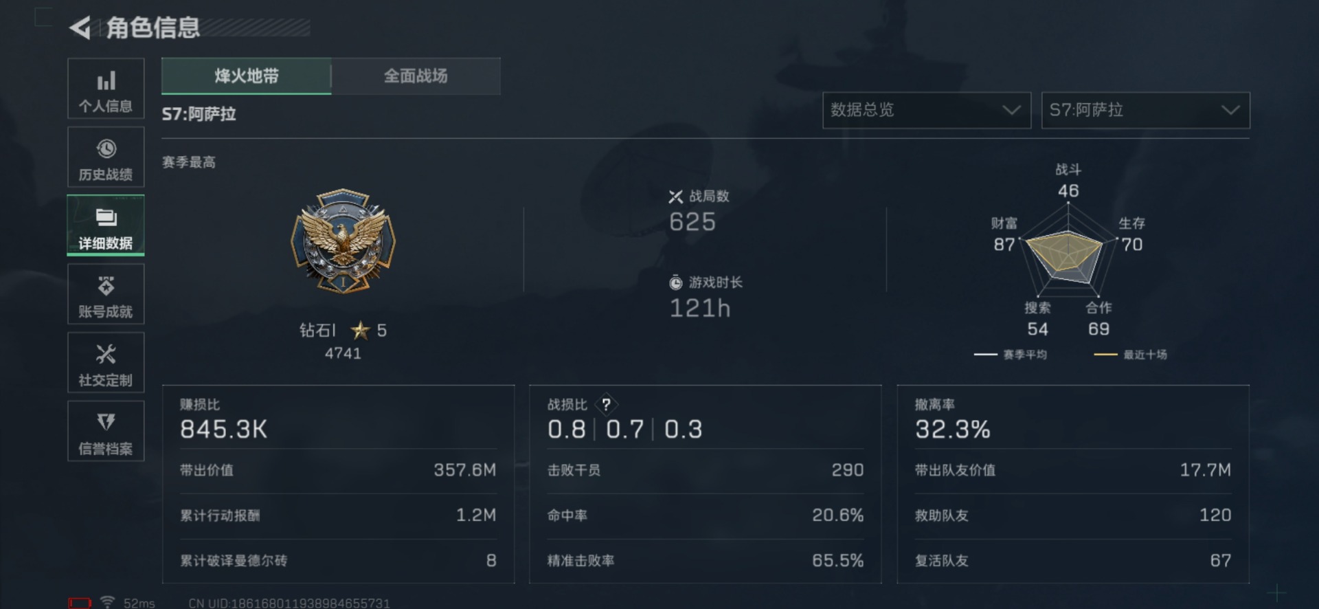 SJZCMW440649三角洲行动账号详情图4