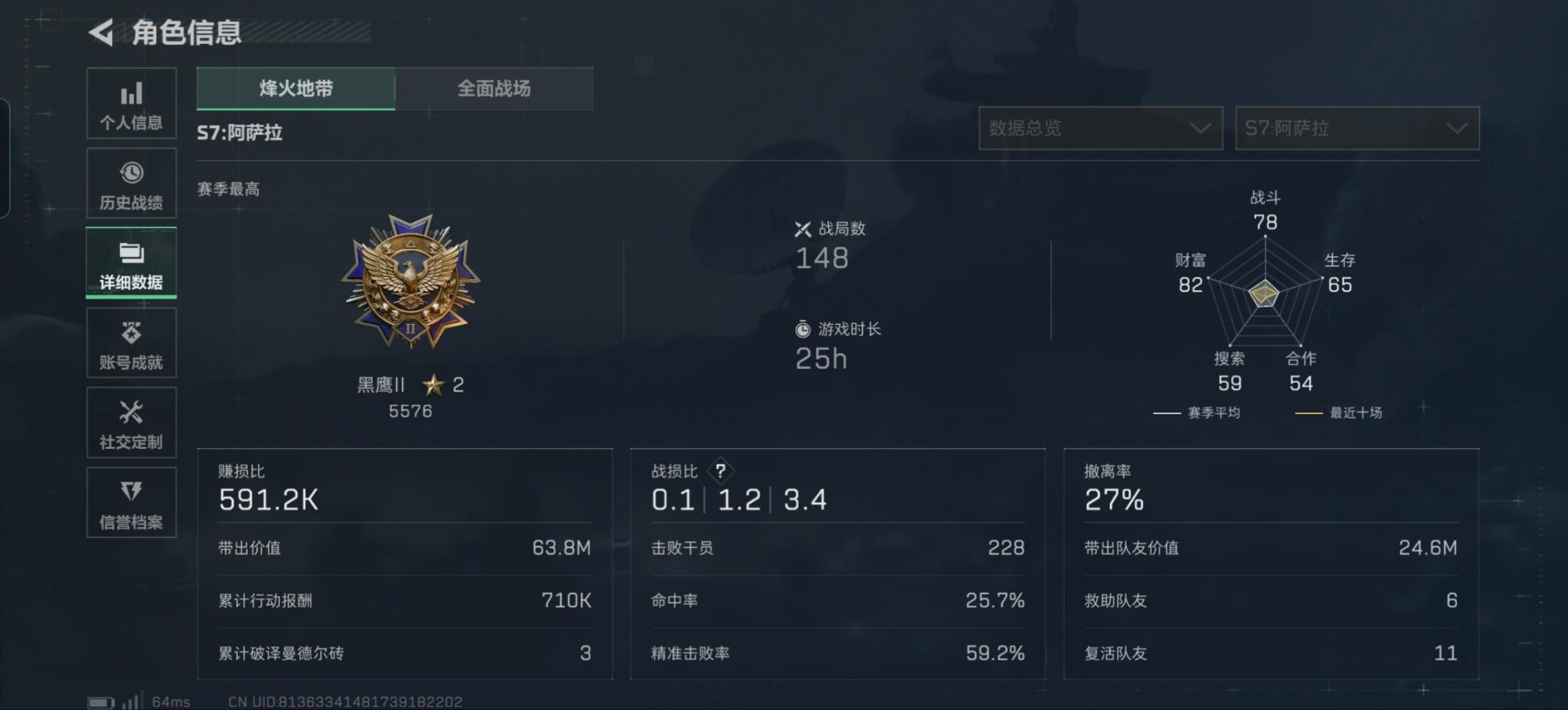 SJZQM457527三角洲行动账号详情图19