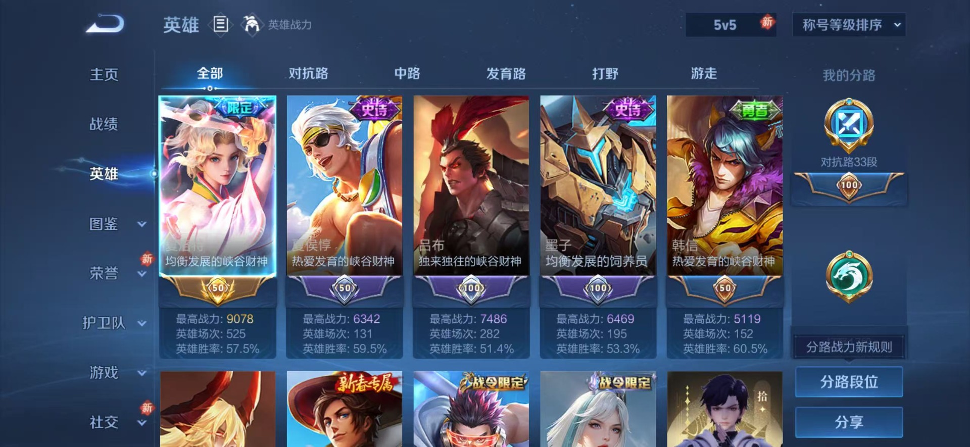 WZCMW4147958王者荣耀账号详情图4