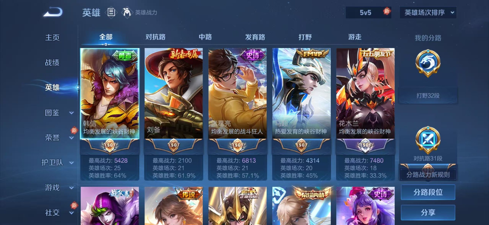 WZQM4147813王者荣耀账号详情图6