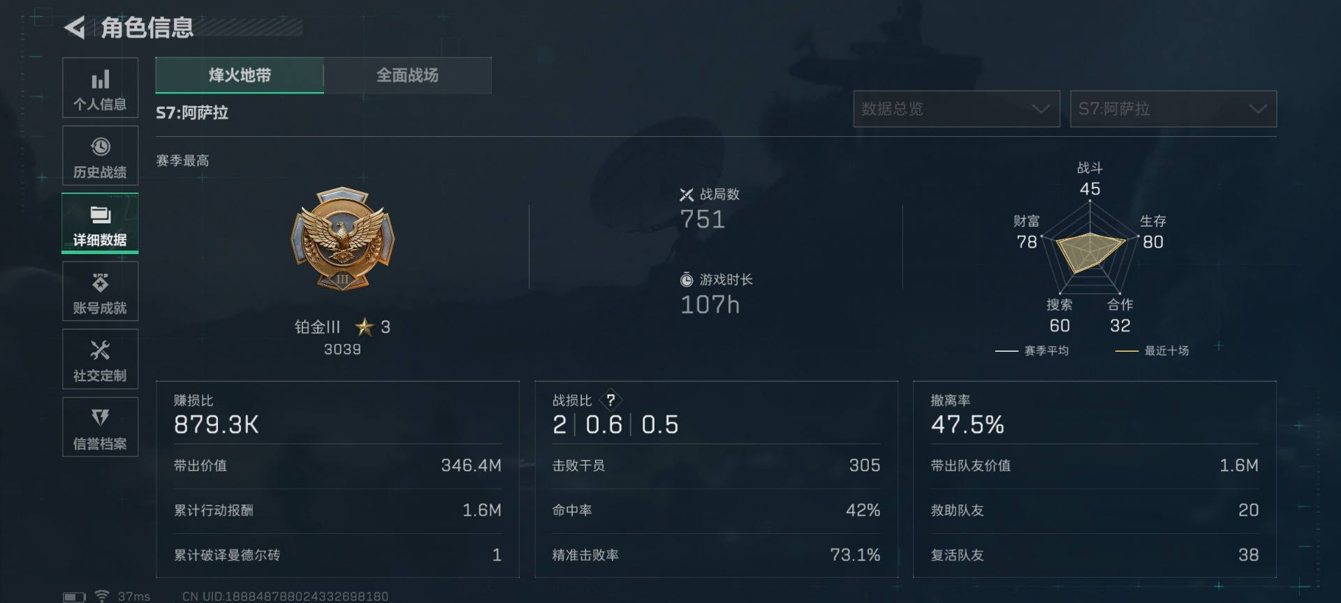 SJZCMW441825三角洲行动账号详情图14