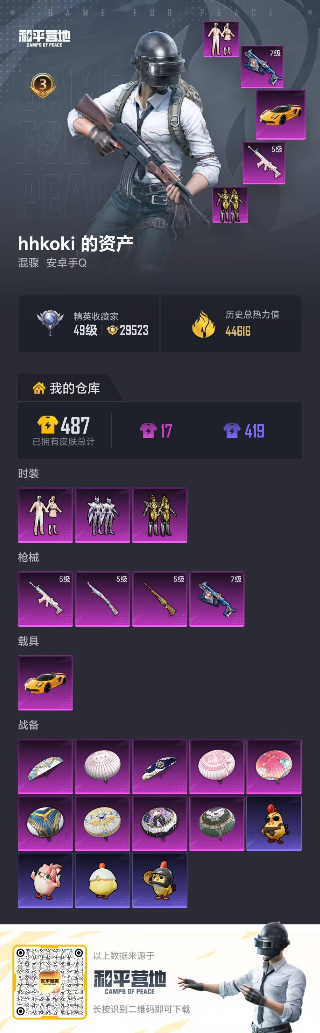 HPQM4103278和平精英账号详情图25