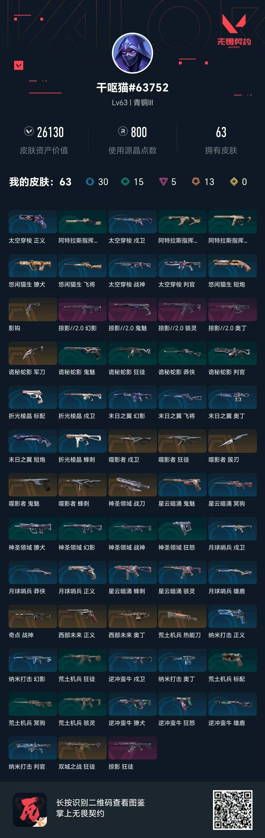 WWQQM414472无畏契约账号详情图8