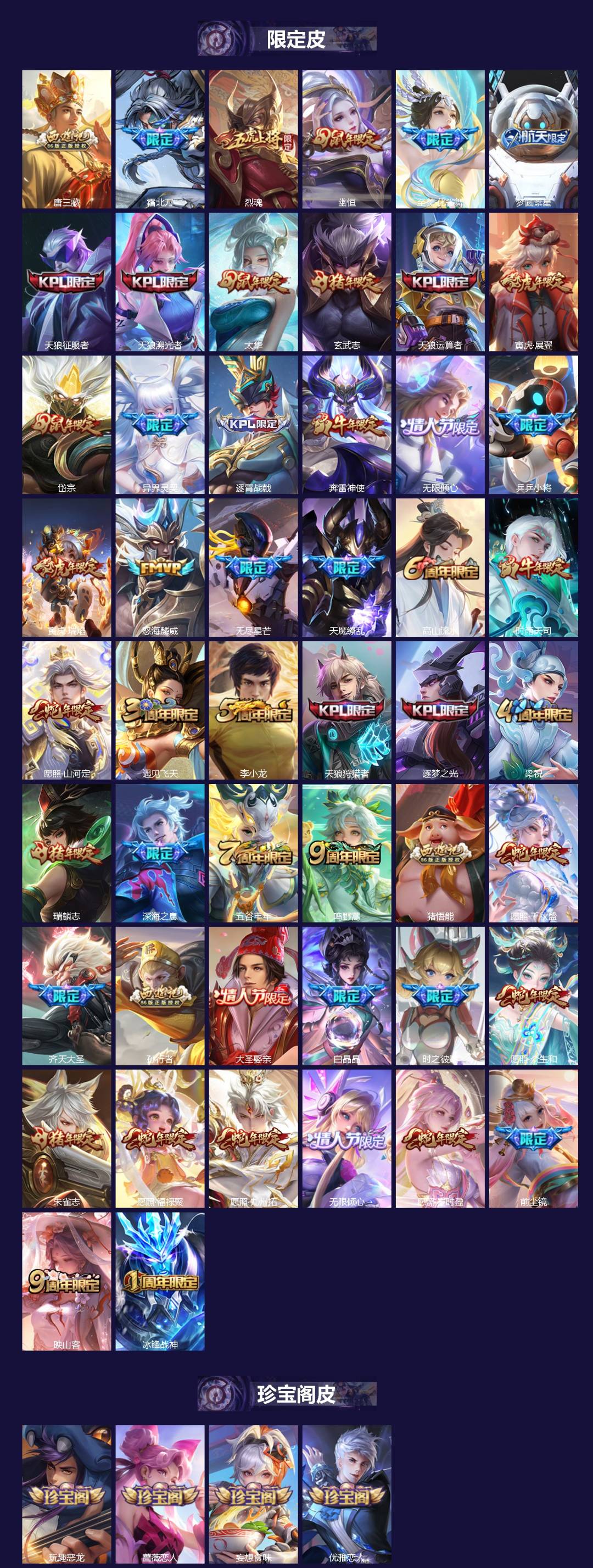 WZQM4153180王者荣耀账号详情图4 WZQM4153180王者荣耀账号详情图4