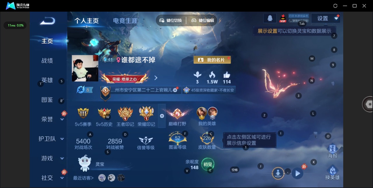 WZQM4153400王者荣耀账号详情图5