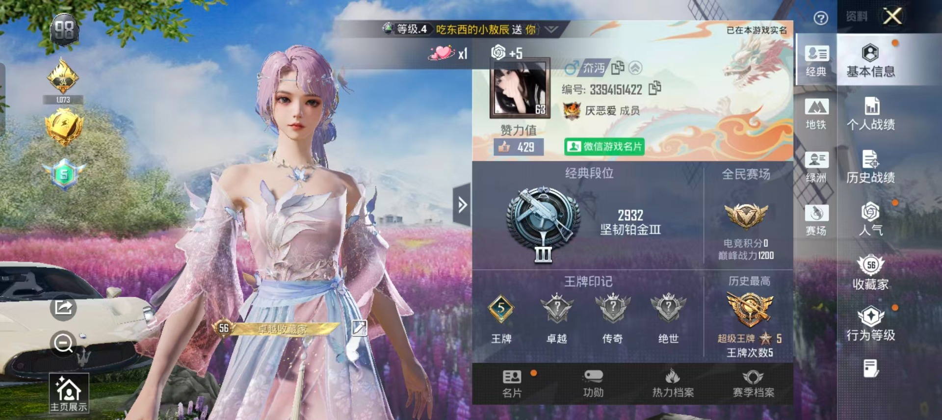 HPQM4115903和平精英账号详情图31