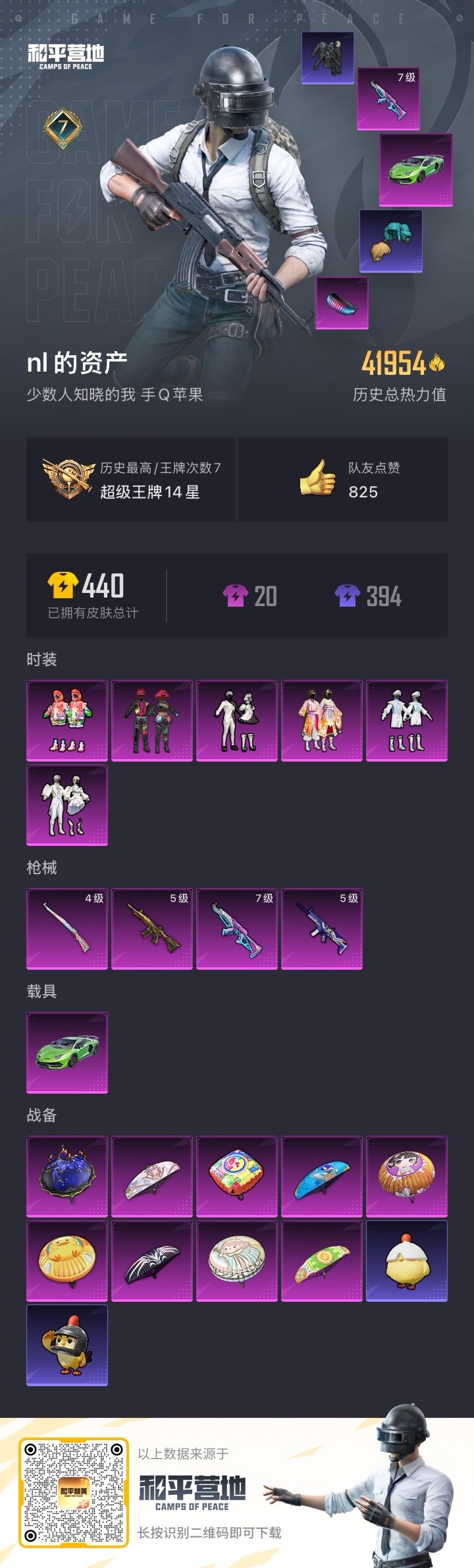 HPCMW4115492和平精英账号详情图7