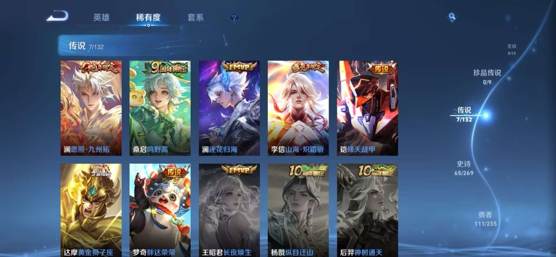 WZCMW4177977王者荣耀账号详情图5