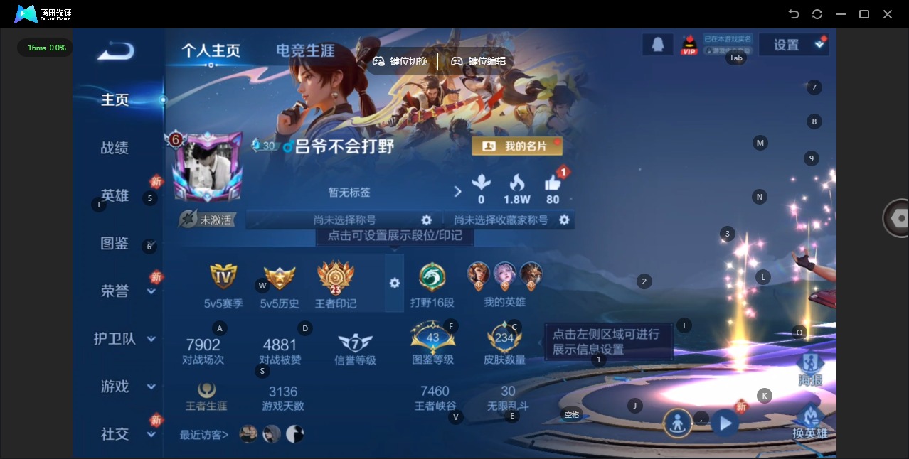 WZCMW4181024王者荣耀账号详情图4