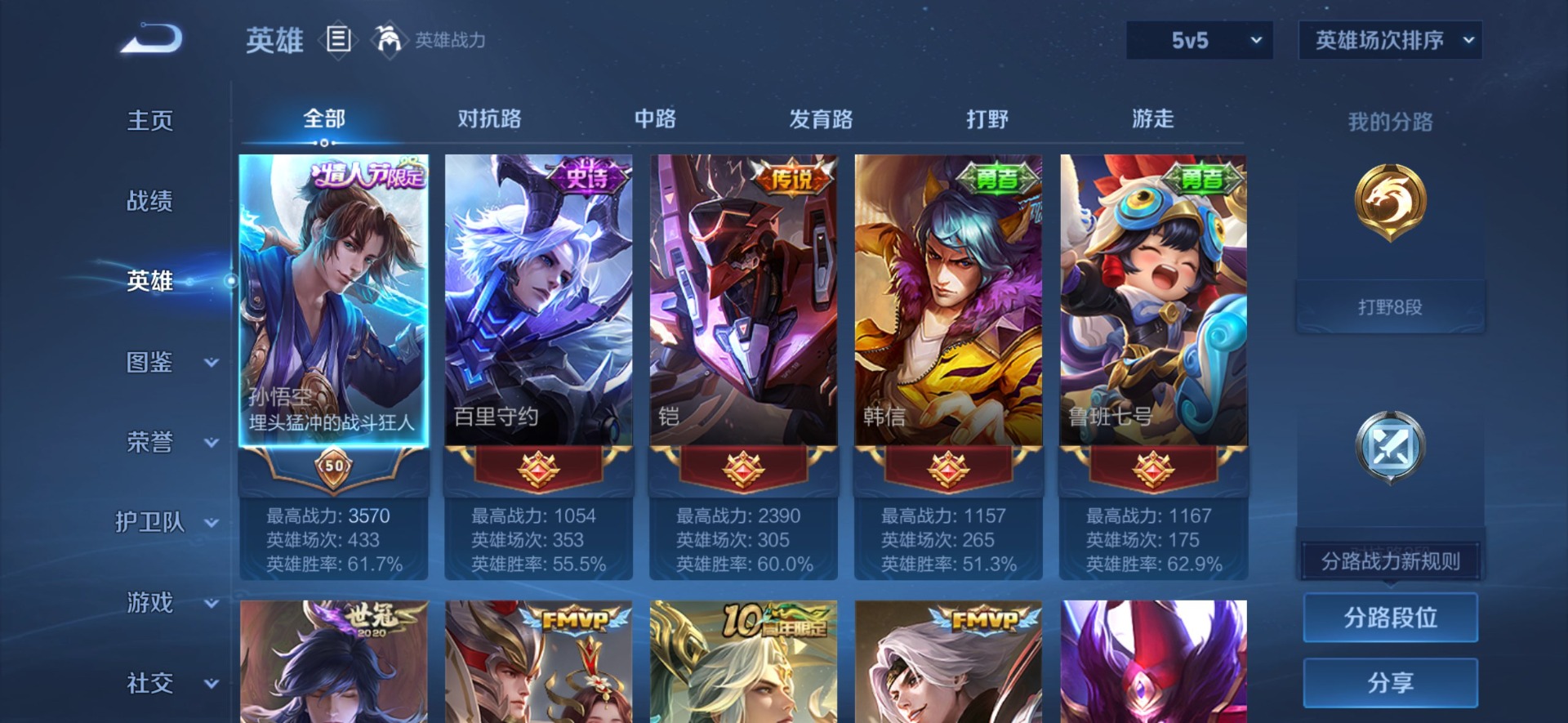 WZCMW4193475王者荣耀账号详情图7