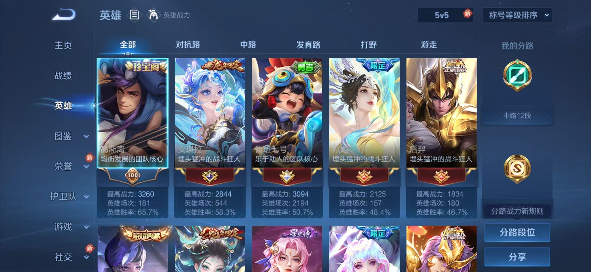 WZCMW4168551王者荣耀账号详情图5