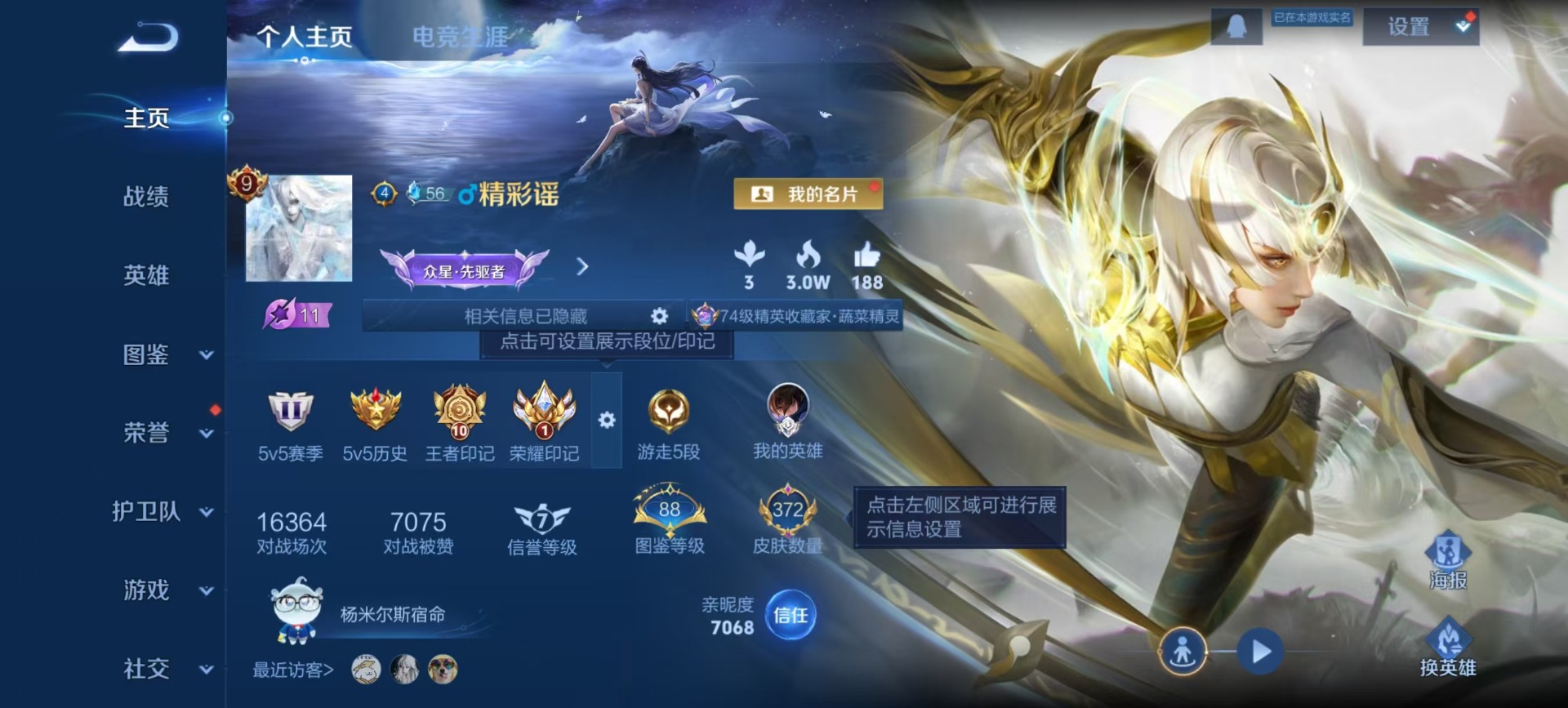 WZQM4173885王者荣耀账号详情图17 WZQM4173885王者荣耀账号详情图17