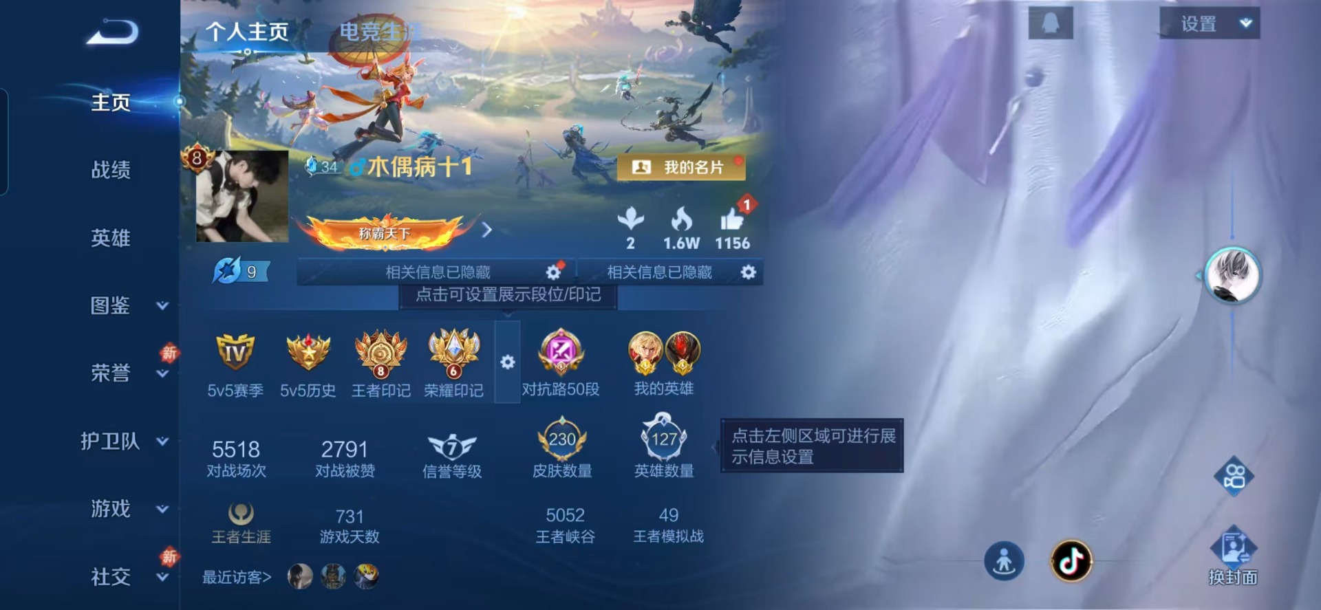 WZCMW4152689王者荣耀账号详情图16