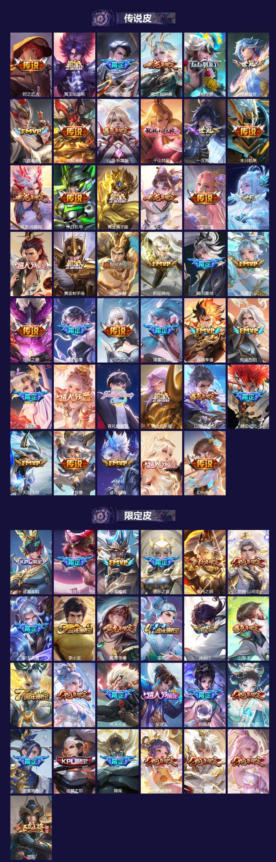 WZQM4152699王者荣耀账号详情图3