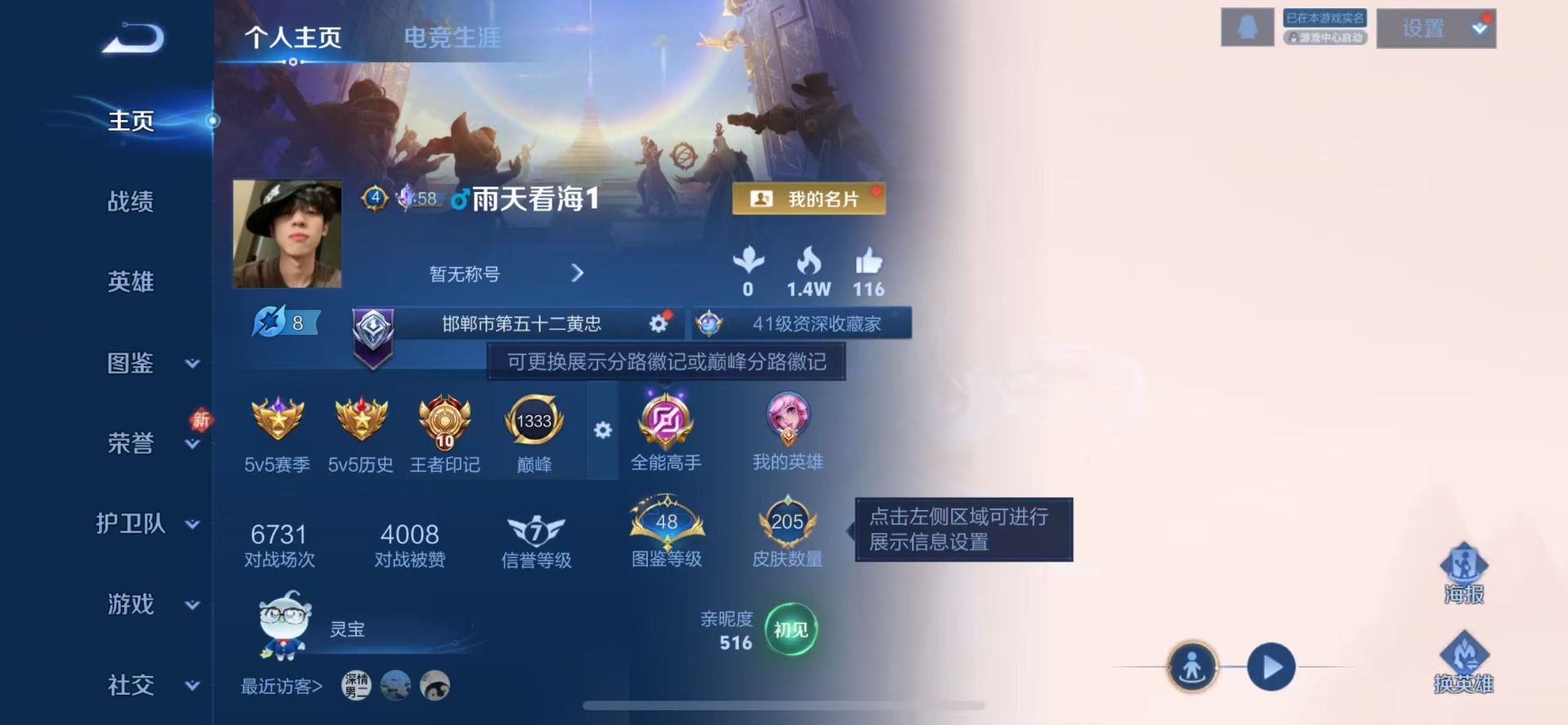 WZCMW4153114王者荣耀账号详情图14