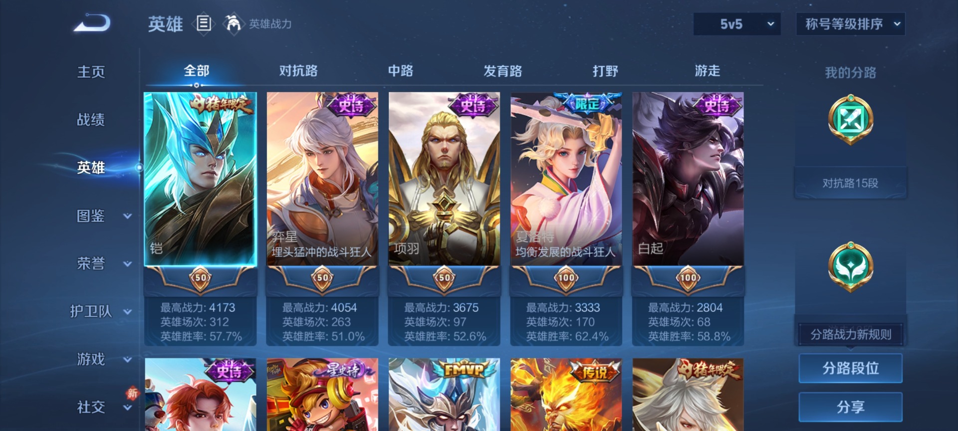 WZCMW4153279王者荣耀账号详情图4