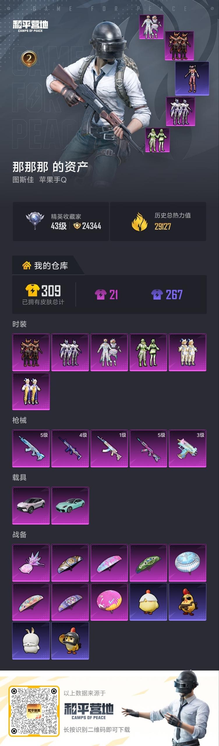 HPQM4113243和平精英账号详情图22