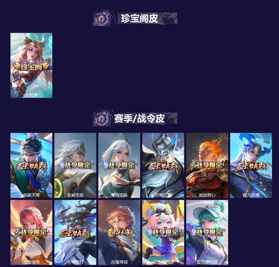 WZCMW4160406王者荣耀账号详情图2 WZCMW4160406王者荣耀账号详情图2