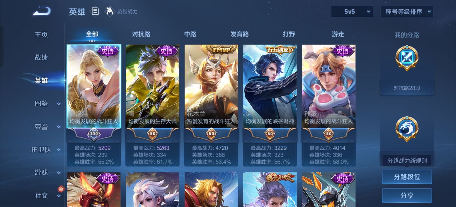 WZCMW4181283王者荣耀账号详情图6