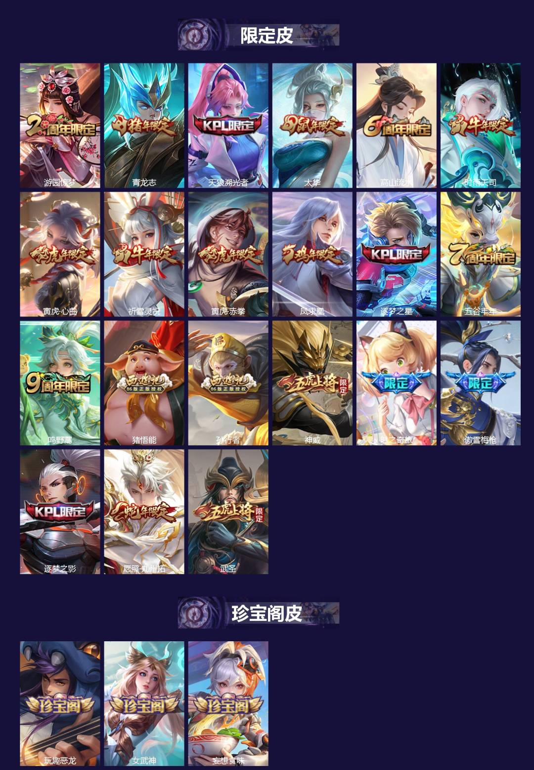 WZQM4172122王者荣耀账号详情图3 WZQM4172122王者荣耀账号详情图3