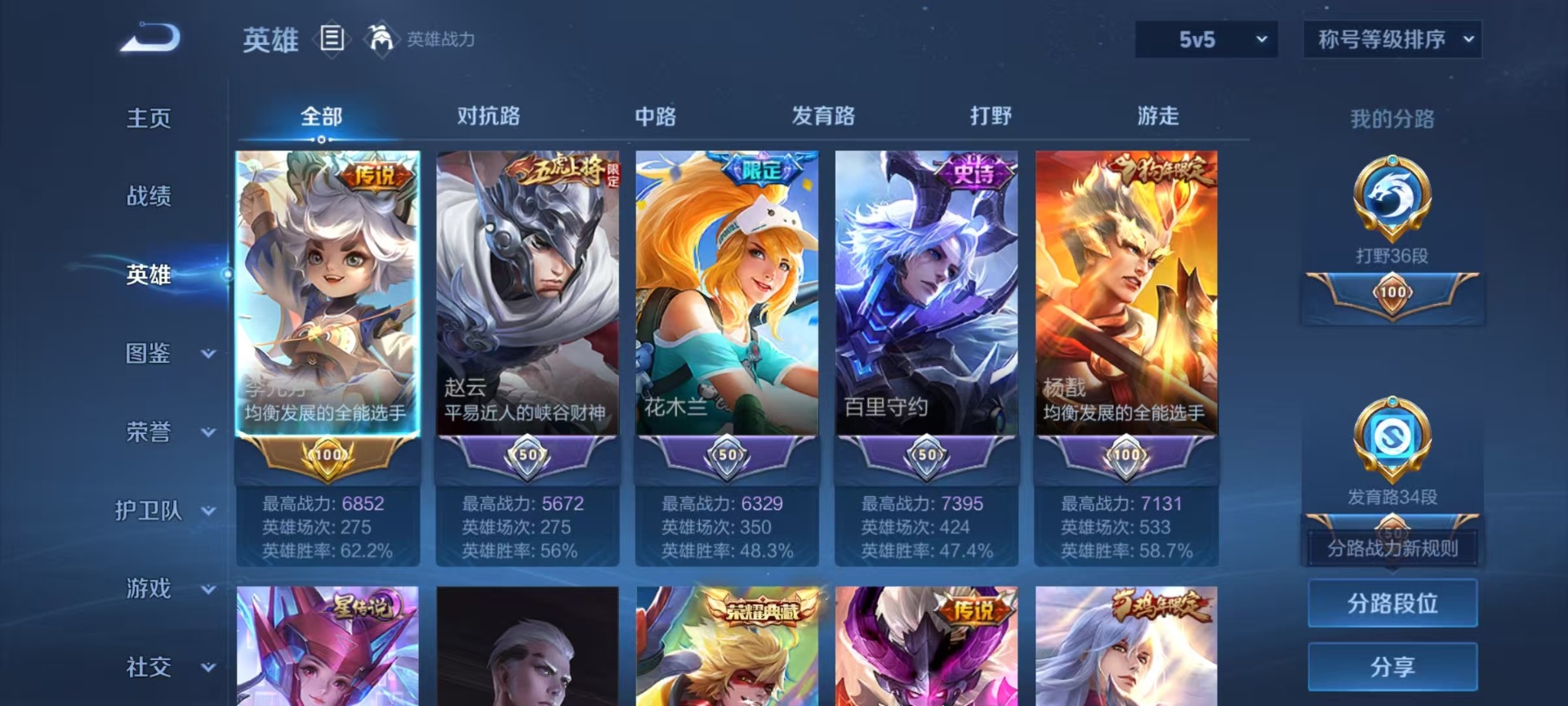 WZCMW4189009王者荣耀账号详情图3