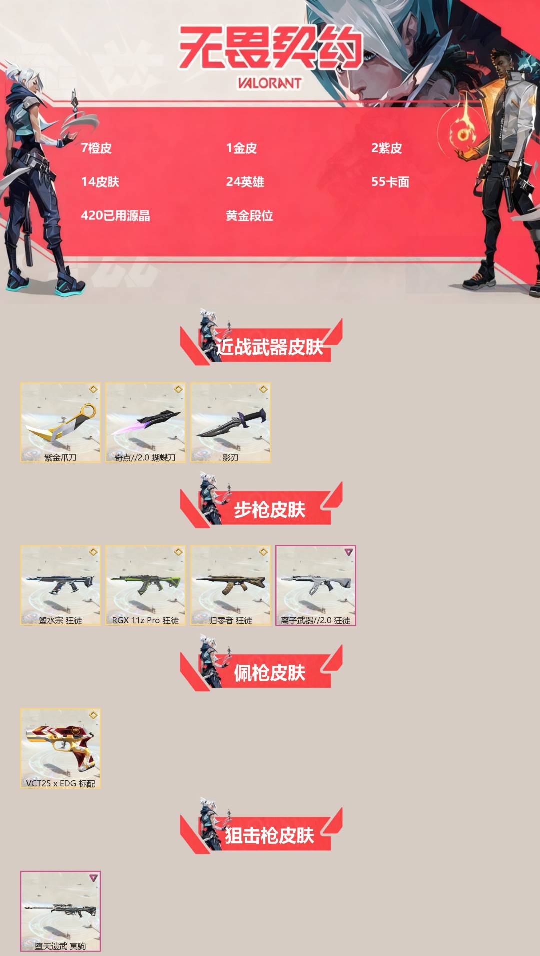 WWQQM414198无畏契约账号详情图3