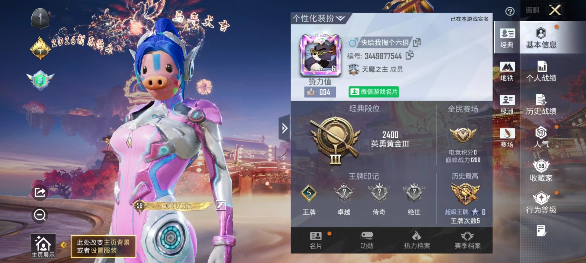 HPCMW4116466和平精英账号详情图6