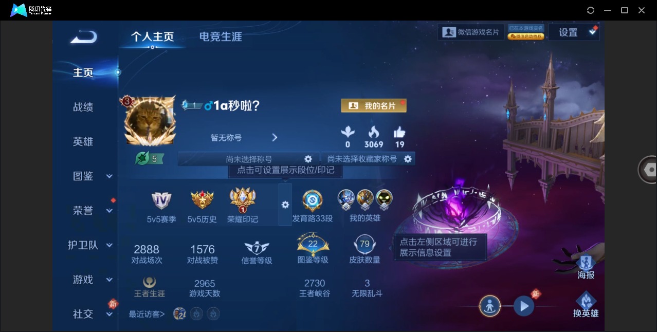 WZCMW4168408王者荣耀账号详情图2