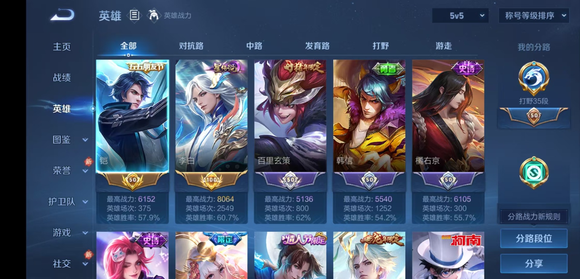 WZCMW4168779王者荣耀账号详情图5