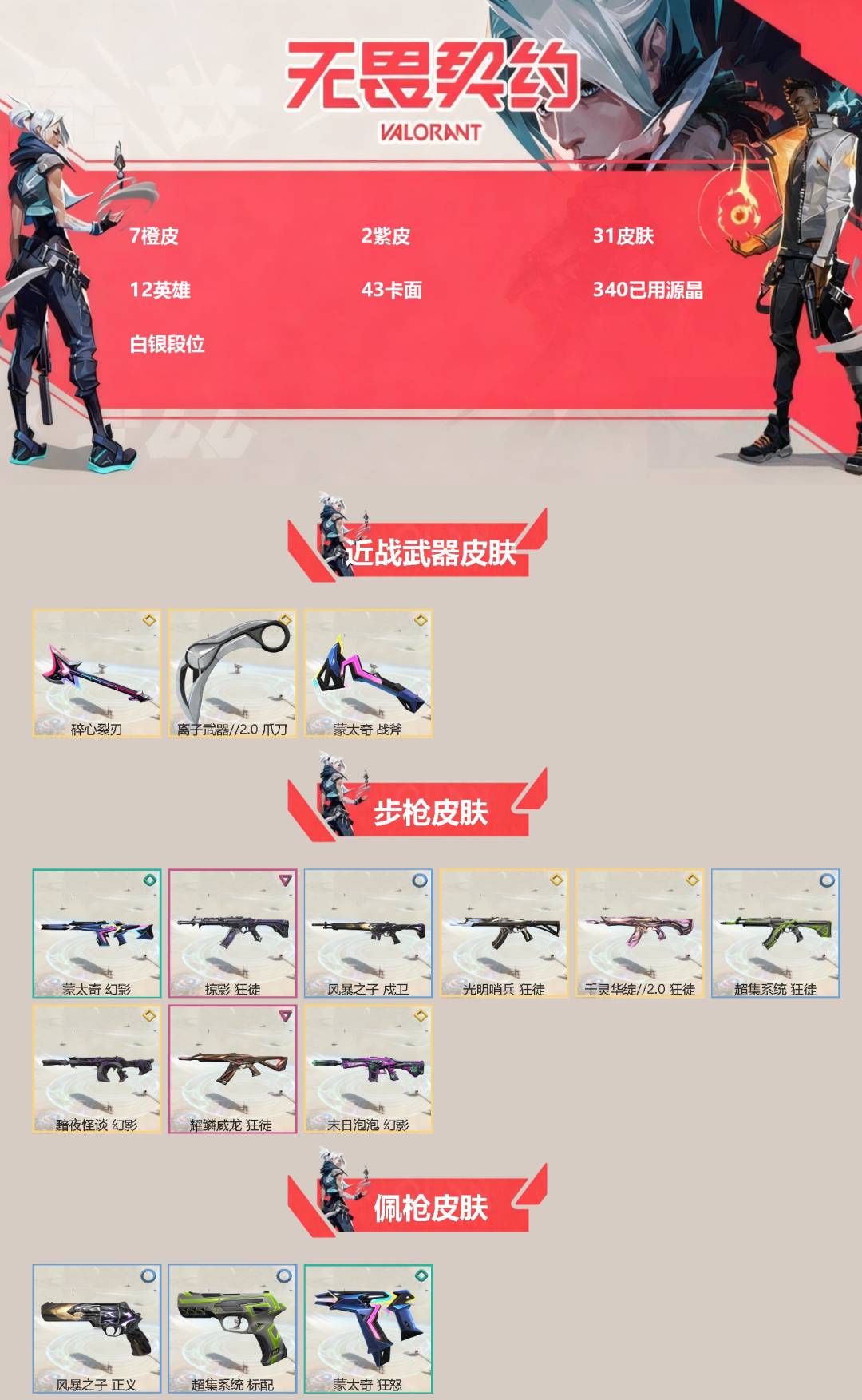 WWQQM414267无畏契约账号详情图3