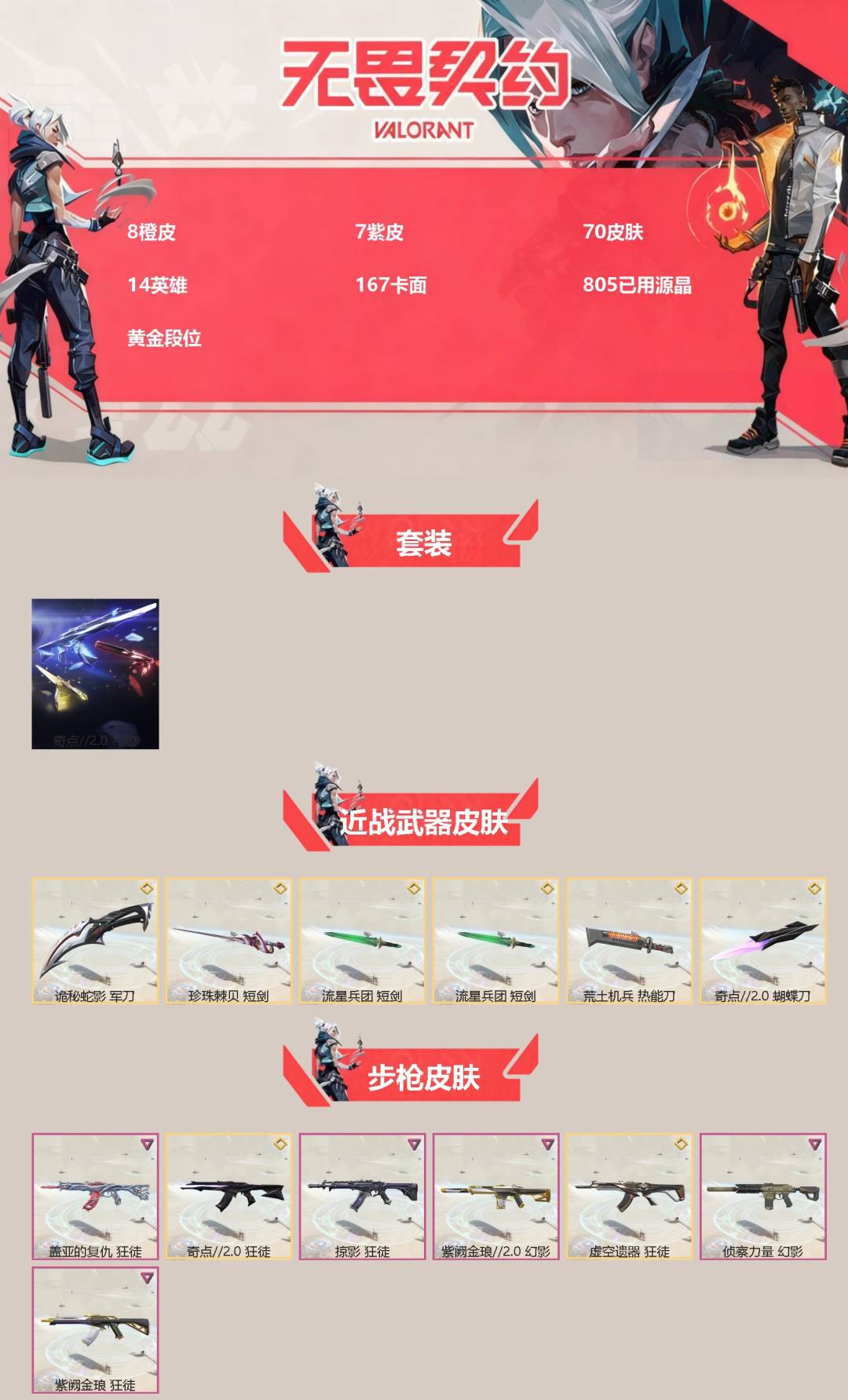 WWQQM414301无畏契约账号详情图3