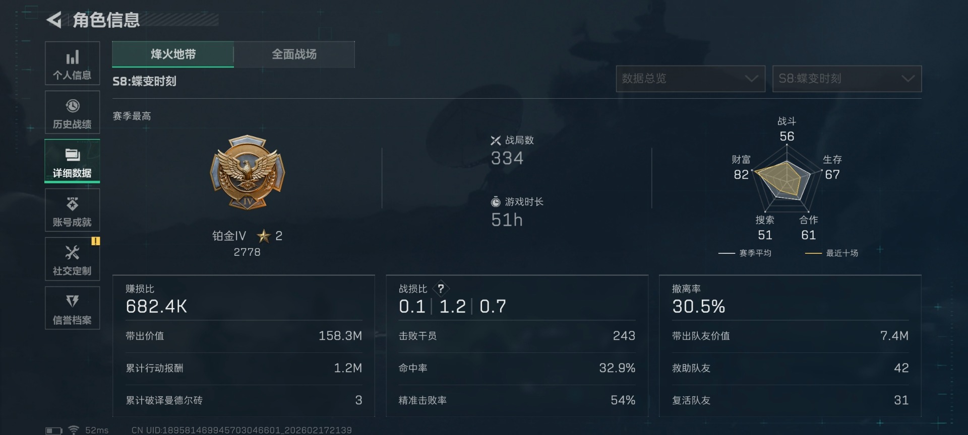 SJZQM449239三角洲行动账号详情图10