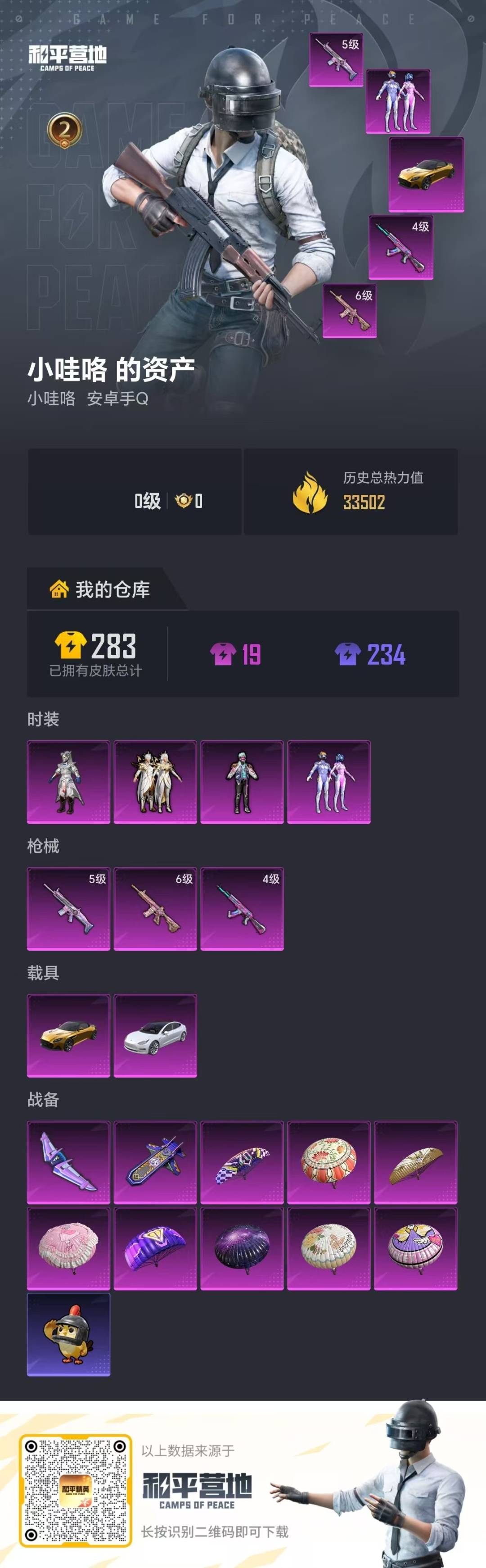 WZQM4195233王者荣耀账号详情图5