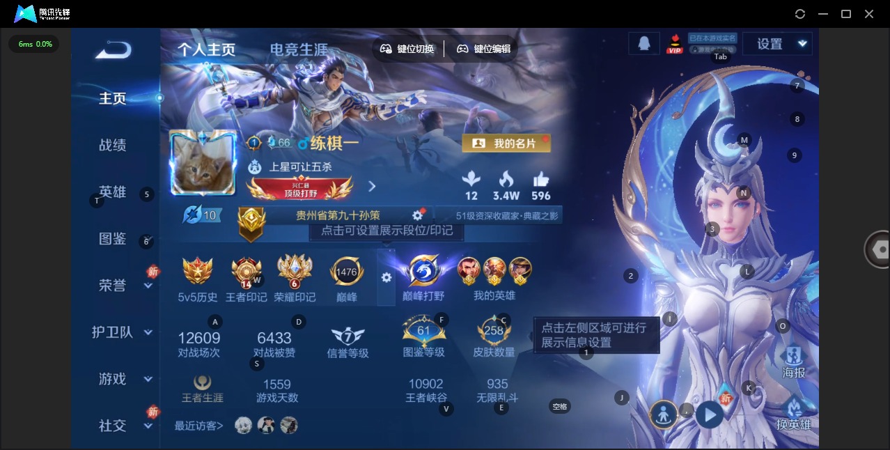 WZQM4174940王者荣耀账号详情图4