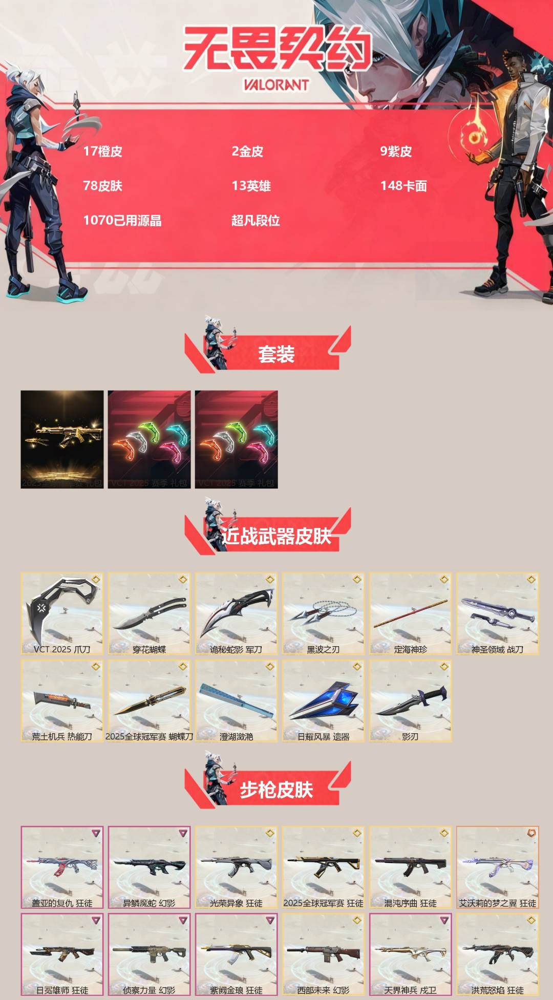 WWQQM414460无畏契约账号详情图3