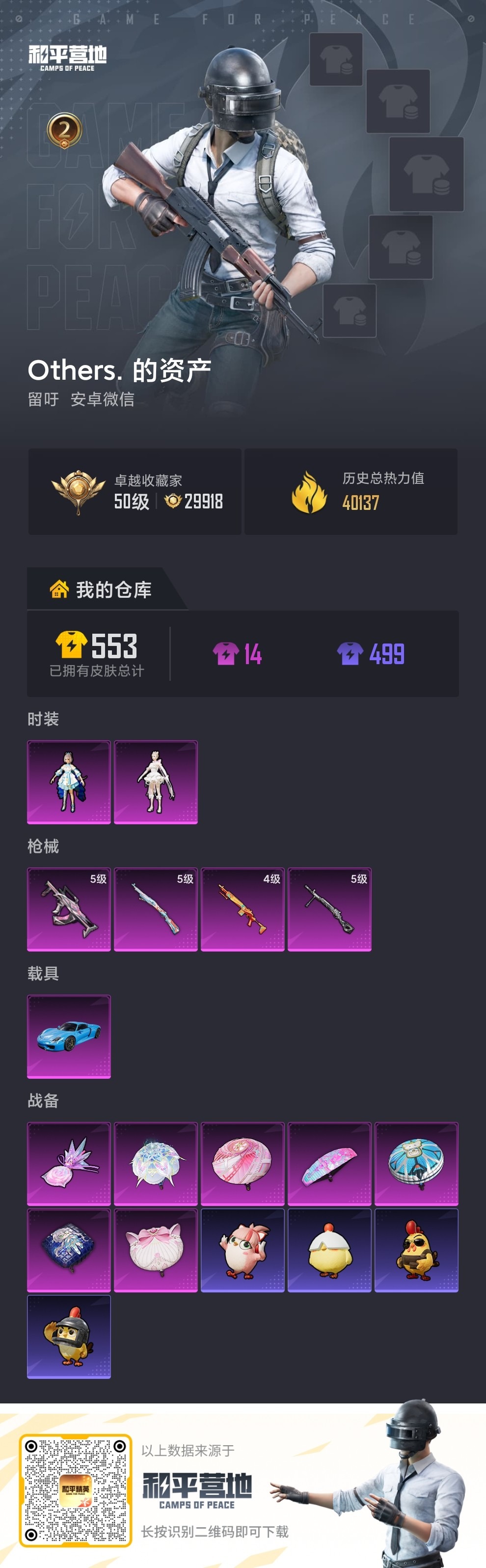 HPQM4115059和平精英账号详情图7