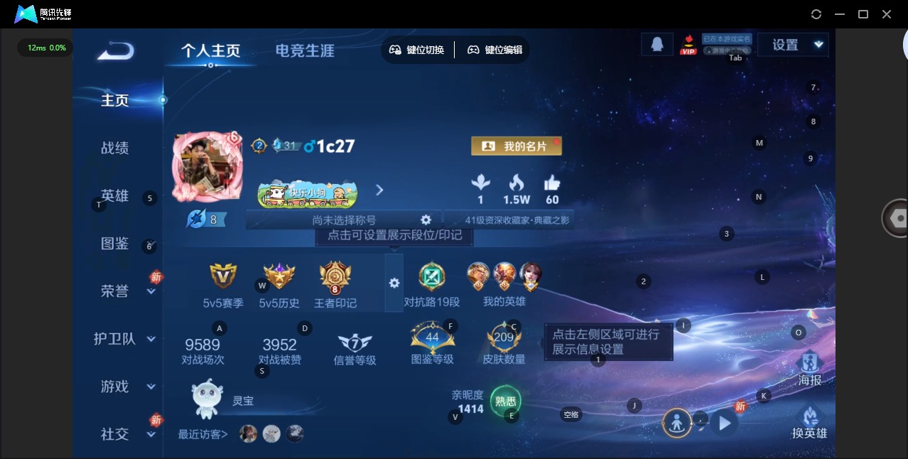 WZQM4177160王者荣耀账号详情图4