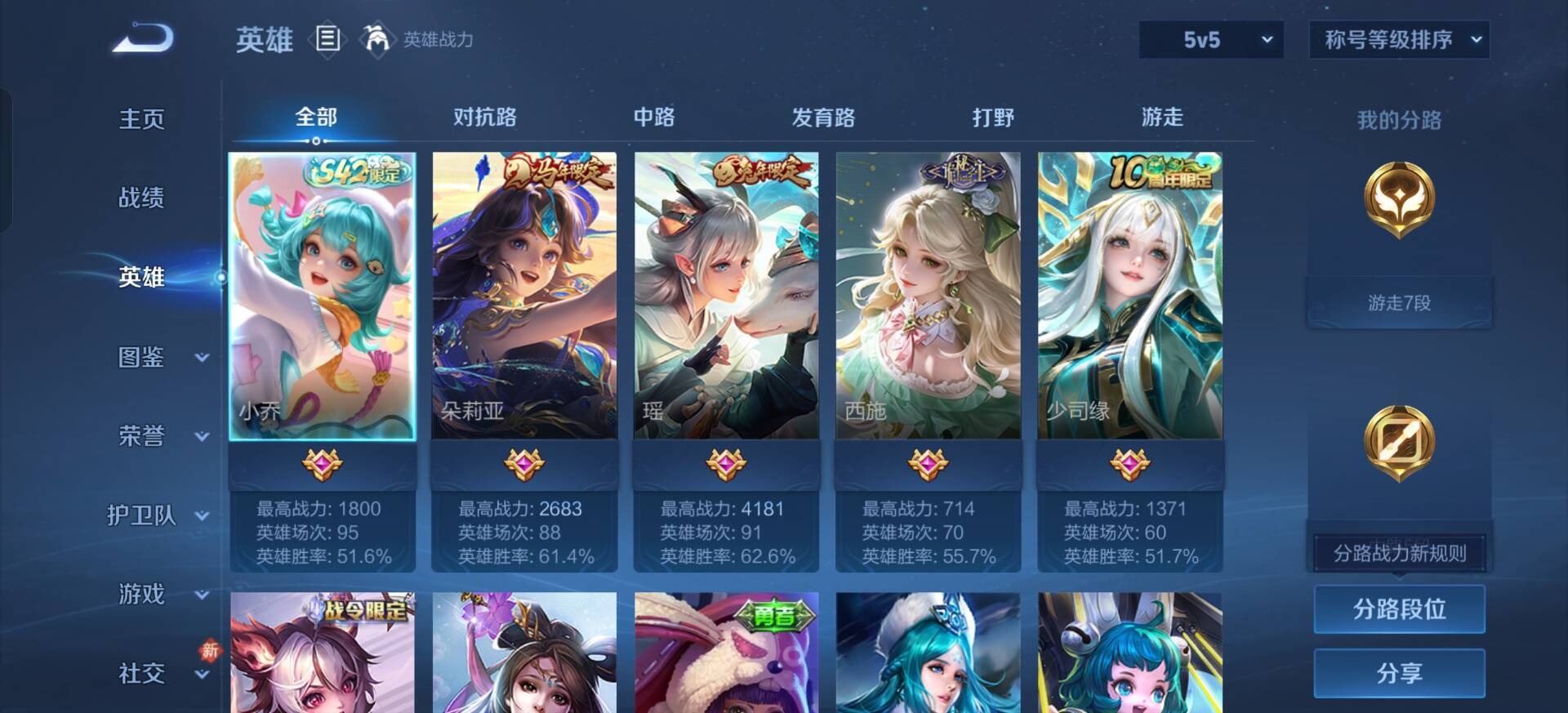 WZQM4197147王者荣耀账号详情图7