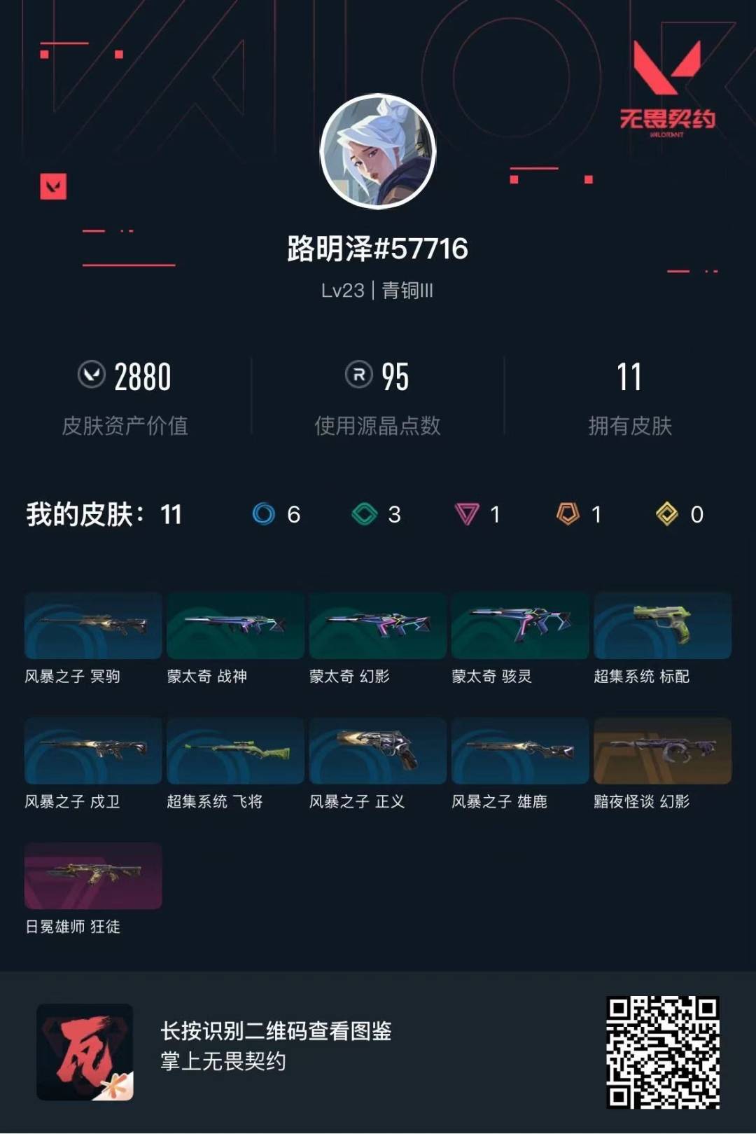 WWQQM414863无畏契约账号详情图6