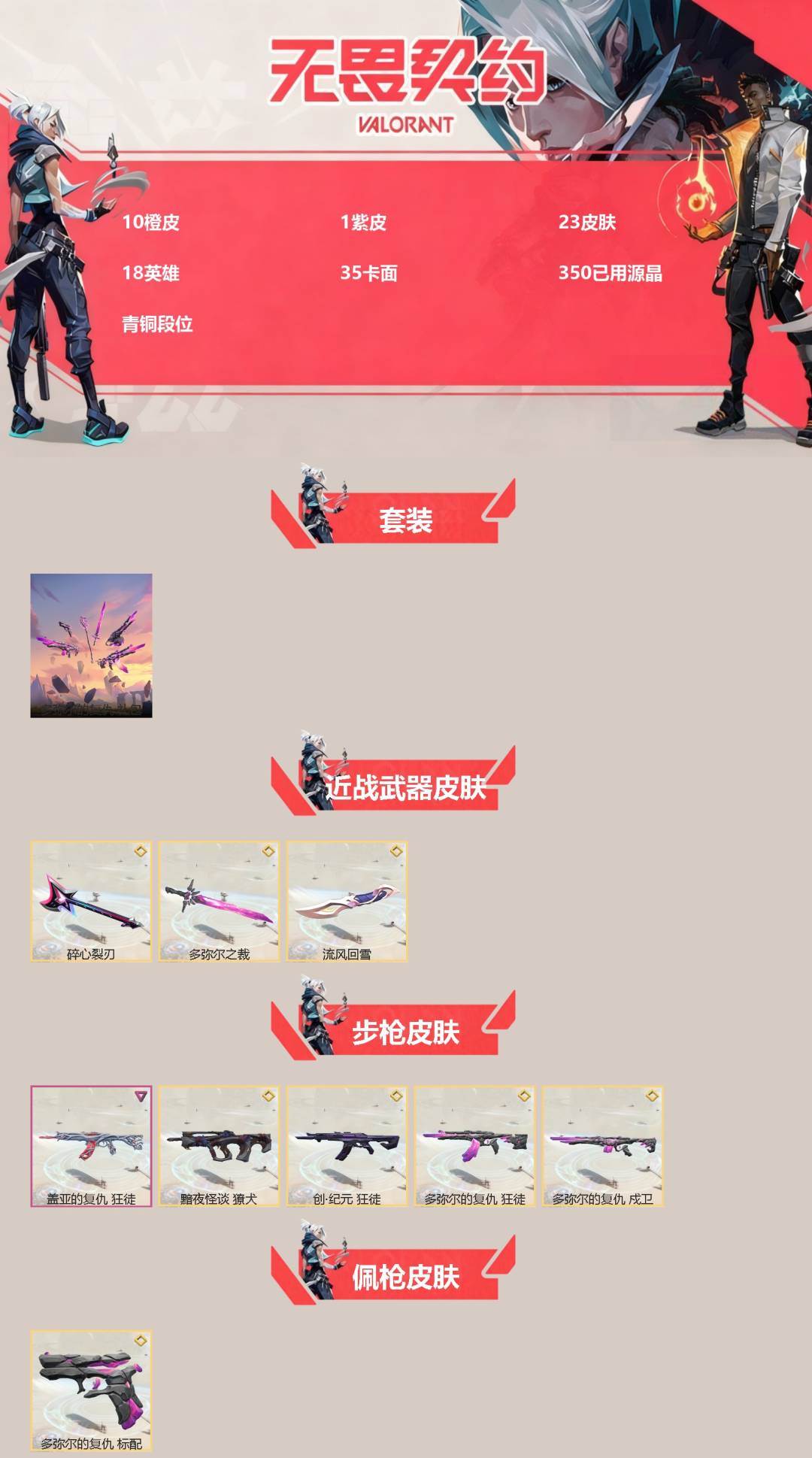 WWQQM414888无畏契约账号详情图3