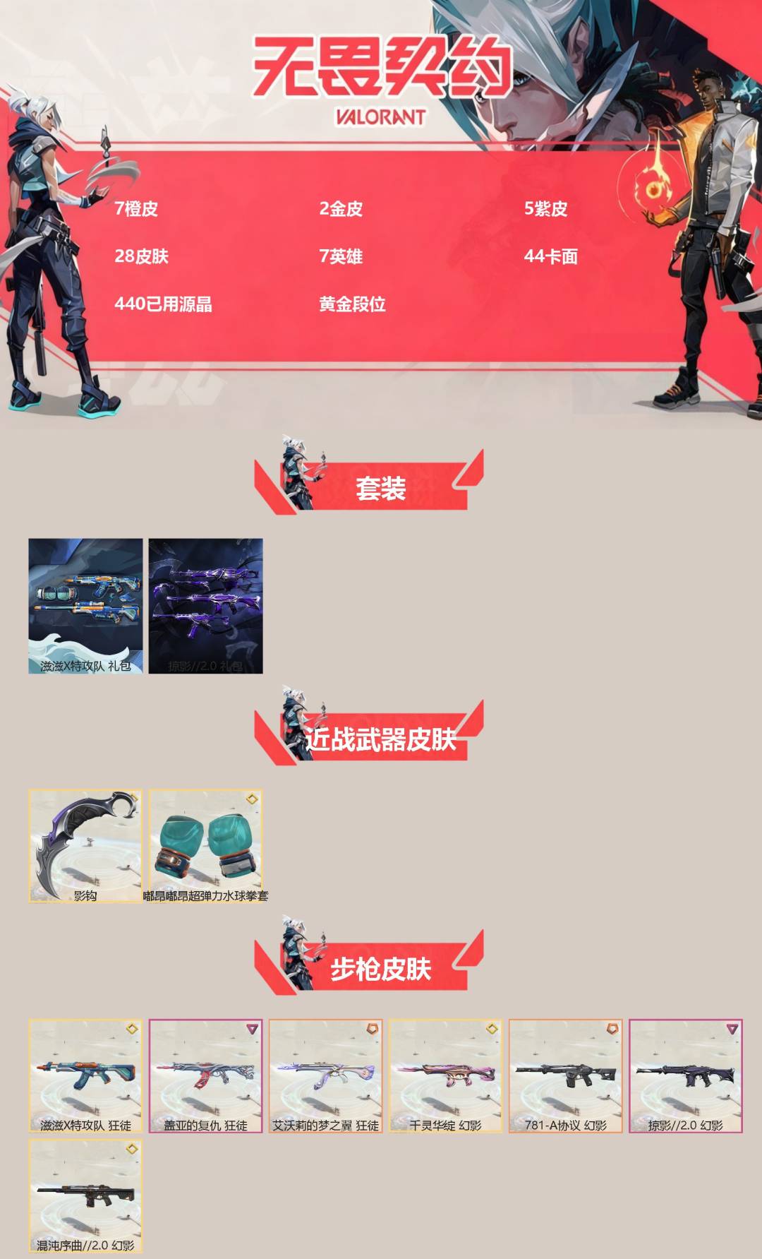 WWQQM414892无畏契约账号详情图3